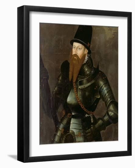 Albert Alcibiades, Margrave of Brandenburg-Kulmbach, 1557-null-Framed Giclee Print