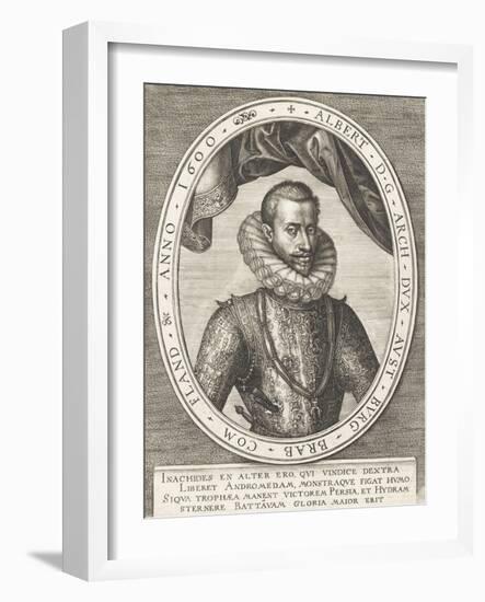 Albert, archiduc d'Autriche-Hieronymus Wierix-Framed Giclee Print