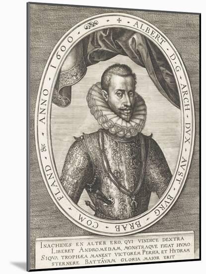 Albert, archiduc d'Autriche-Hieronymus Wierix-Mounted Giclee Print