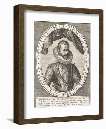 Albert, archiduc d'Autriche-Hieronymus Wierix-Framed Giclee Print