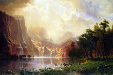 The Merced River in Yosemite-Albert Bierstadt-Art Print