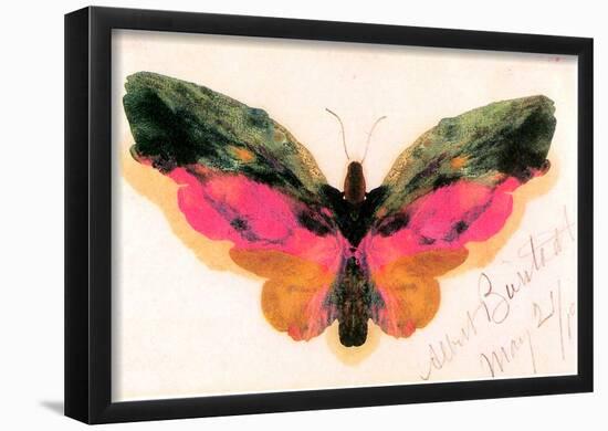 Albert Bierstadt Butterfly Art Print Poster-null-Framed Poster