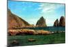 Albert Bierstadt Capri Art Print Poster-null-Mounted Poster