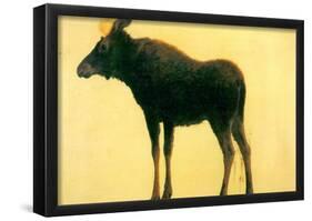 Albert Bierstadt Elk Art Print Poster-null-Framed Poster