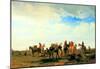 Albert Bierstadt Indians Near Fort Laramie Art Print Poster-null-Mounted Poster