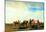 Albert Bierstadt Indians Near Fort Laramie Art Print Poster-null-Mounted Poster
