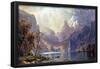 Albert Bierstadt Lake Tahoe Art Print Poster-null-Framed Poster