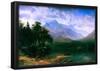 Albert Bierstadt Mt.Washington Landscape Art Print Poster-null-Framed Poster