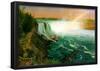 Albert Bierstadt Niagra Falls Art Print Poster-null-Framed Poster