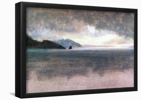 Albert Bierstadt Pacific Northwest Art Print Poster-null-Framed Poster