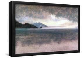 Albert Bierstadt Pacific Northwest Art Print Poster-null-Framed Poster