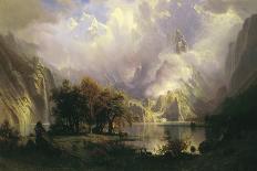 Autumn in America, Oneida County, New York-Albert Bierstadt-Giclee Print
