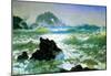 Albert Bierstadt Seal Rock 2 Art Print Poster-null-Mounted Poster