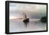 Albert Bierstadt Shipwreck in Loring bay Alaska Art Print Poster-null-Framed Poster