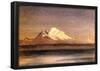 Albert Bierstadt Snowy Mountain in the Pacific Northwest Art Print Poster-null-Framed Poster