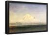 Albert Bierstadt Snowy Mountains in the Pacific Northwest Art Print Poster-null-Framed Poster