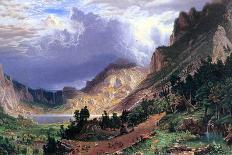 California Coast-Albert Bierstadt-Giclee Print