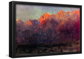 Albert Bierstadt Sunrise in The Sierras Art Print Poster-null-Framed Poster