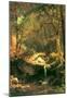 Albert Bierstadt The Mountain Art Print Poster-null-Mounted Poster