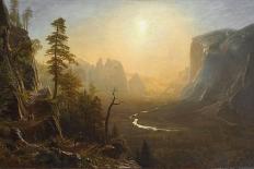 Yosemite Valley, Glacier Point Trail, c.1873-Albert Bierstadt-Giclee Print