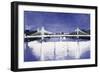 Albert Bridge (After Painting)-Isabel Hutchison-Framed Giclee Print