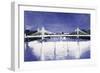 Albert Bridge (After Painting)-Isabel Hutchison-Framed Giclee Print