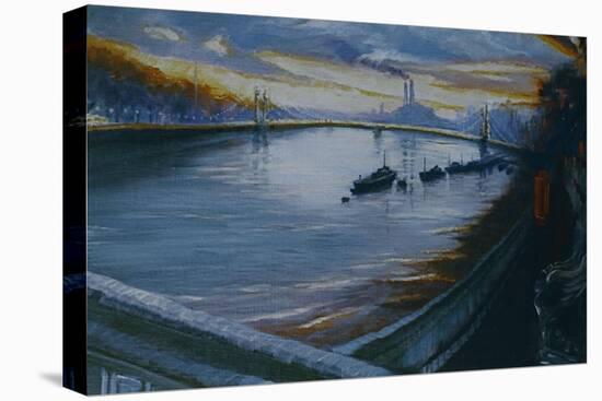 Albert Bridge, Chelsea 2000-Lee Campbell-Stretched Canvas