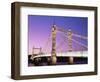 Albert Bridge, Chelsea, London, England-Steve Vidler-Framed Photographic Print