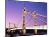 Albert Bridge, Chelsea, London, England-Steve Vidler-Mounted Photographic Print