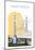 Albert Bridge - Dave Thompson Contemporary Travel Print-Dave Thompson-Mounted Giclee Print