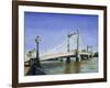 Albert Bridge (Daylight)-Isabel Hutchison-Framed Giclee Print