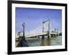 Albert Bridge (Daylight)-Isabel Hutchison-Framed Giclee Print