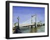 Albert Bridge (Daylight)-Isabel Hutchison-Framed Giclee Print