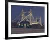 Albert Bridge - Night-Julian Barrow-Framed Giclee Print