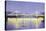 Albert Bridge (Twilight)-Isabel Hutchison-Stretched Canvas