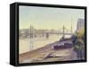 Albert Bridge-Julian Barrow-Framed Stretched Canvas