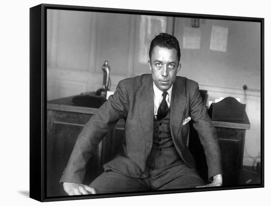 Albert Camus-null-Framed Stretched Canvas