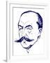 Albert Carre - caricature-Aristide Delannoy-Framed Giclee Print