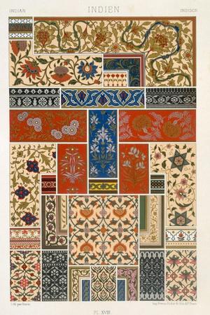 'Persian Decoration, Plate XXV, Polychrome Ornament, Engraved by F ...