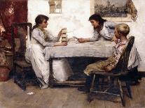 The House of Cards, 1888-Albert Chevallier Tayler-Giclee Print