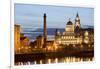 Albert Dock and Port of Liverpool Building-Massimo Borchi-Framed Photographic Print