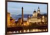 Albert Dock and Port of Liverpool Building-Massimo Borchi-Framed Photographic Print