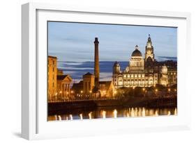 Albert Dock and Port of Liverpool Building-Massimo Borchi-Framed Photographic Print