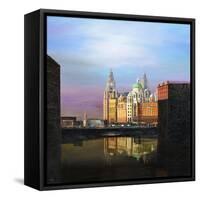 Albert Dock, Liverpool, 2008-Trevor Neal-Framed Stretched Canvas