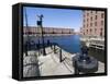 Albert Dock, Liverpool, Merseyside, England, United Kingdom, Europe-Ethel Davies-Framed Stretched Canvas