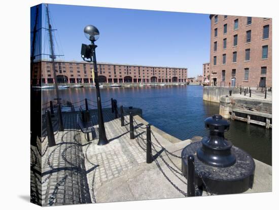Albert Dock, Liverpool, Merseyside, England, United Kingdom, Europe-Ethel Davies-Stretched Canvas