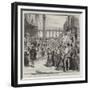 Albert Durer in Venice, Mosque Performed by the Artists' Club at the Town Hall, Dusseldorf-null-Framed Giclee Print