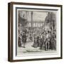 Albert Durer in Venice, Mosque Performed by the Artists' Club at the Town Hall, Dusseldorf-null-Framed Giclee Print