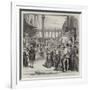 Albert Durer in Venice, Mosque Performed by the Artists' Club at the Town Hall, Dusseldorf-null-Framed Giclee Print