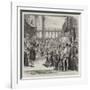 Albert Durer in Venice, Mosque Performed by the Artists' Club at the Town Hall, Dusseldorf-null-Framed Giclee Print